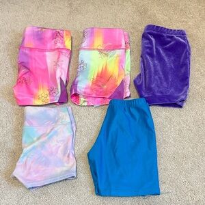 Colorful Kids' Tumble Shorts Set- Sizes 4/5 and 6/7